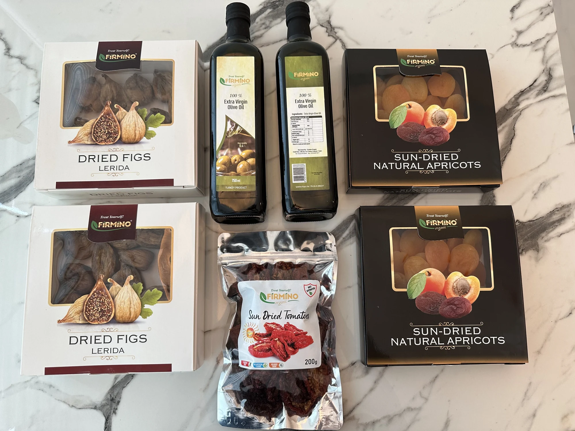 FIRMINO dried fruit retail packaging collection