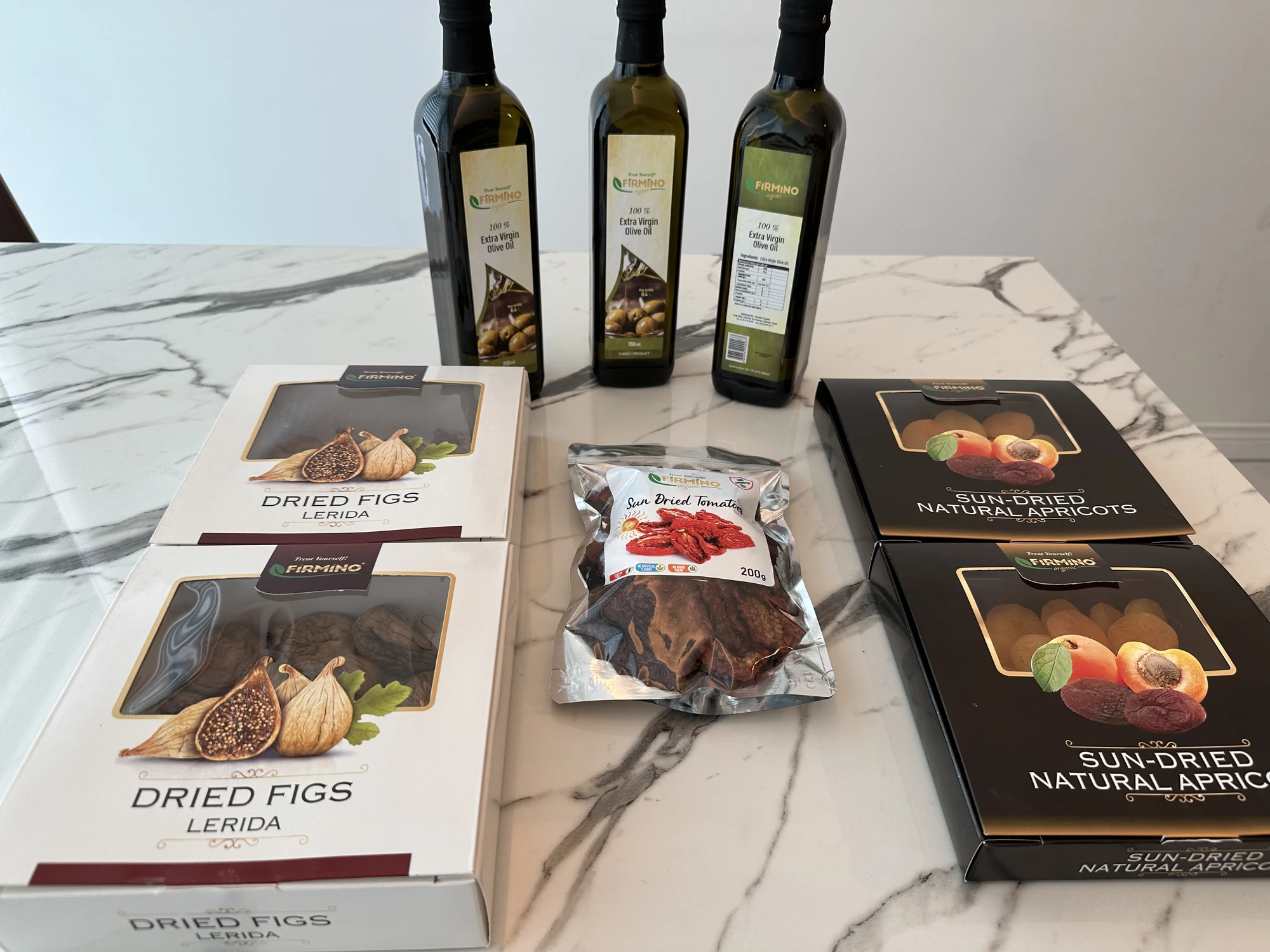 FIRMINO packaged dried fruits and food products